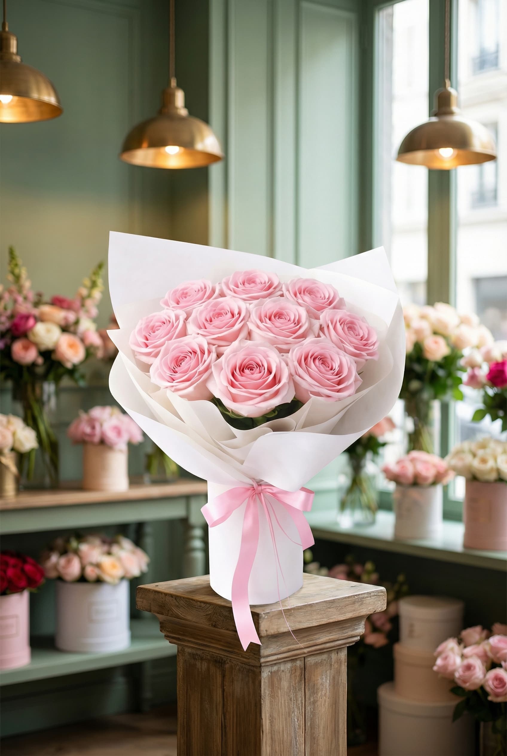 Pink Rose Bouquet