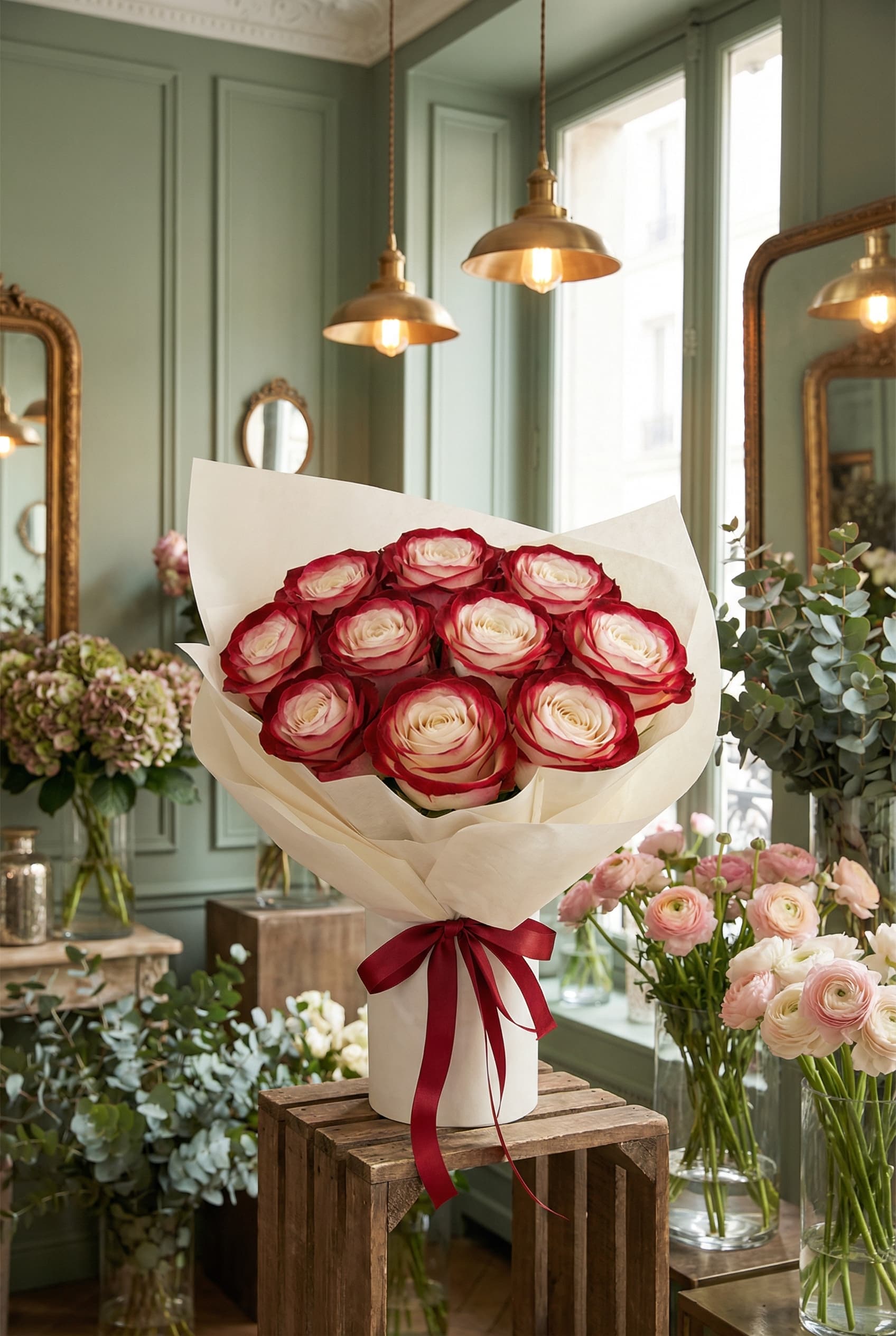 Versailles Red Roses